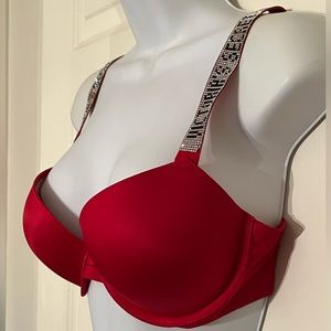 VS Bling Strap Push Up Bra Sz: 34D